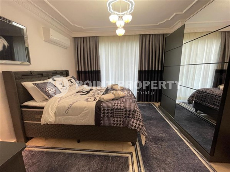 Очаровательные апартаменты в 200 метрах от моря, площадью 120 м2, в районе Махмутлар, Аланья-id-2655-фото-12