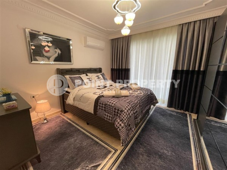 Очаровательные апартаменты в 200 метрах от моря, площадью 120 м2, в районе Махмутлар, Аланья-id-2655-фото-13