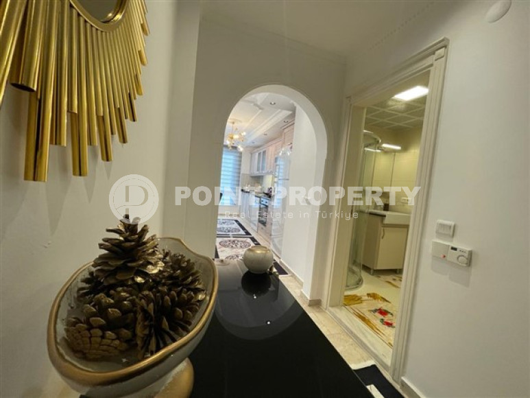 Очаровательные апартаменты в 200 метрах от моря, площадью 120 м2, в районе Махмутлар, Аланья-id-2655-фото-14