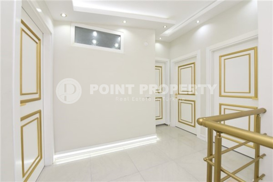 Элегантный дуплекс с тремя спальнями, 170м², с потрясающими видами в районе Алании - Бекташ-id-2656-фото-13