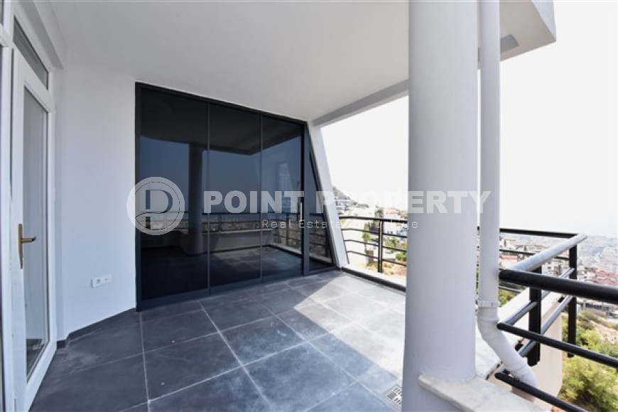 Элегантный дуплекс с тремя спальнями, 170м², с потрясающими видами в районе Алании - Бекташ-id-2656-фото-18