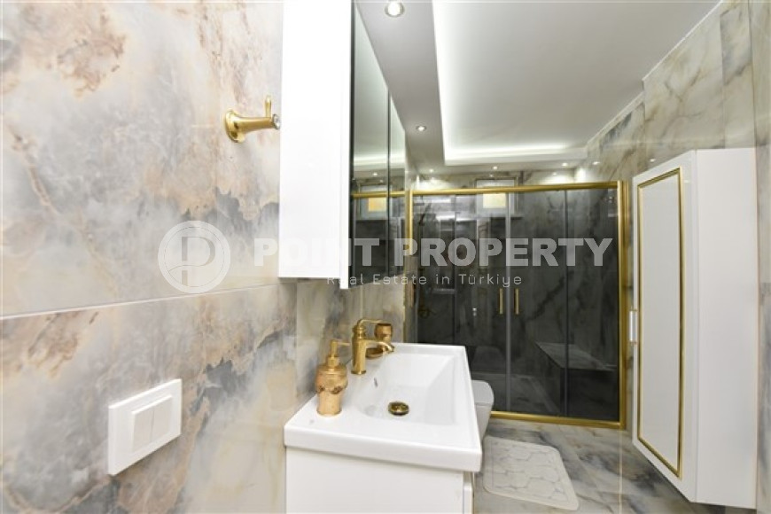 Элегантный дуплекс с тремя спальнями, 170м², с потрясающими видами в районе Алании - Бекташ-id-2656-фото-19