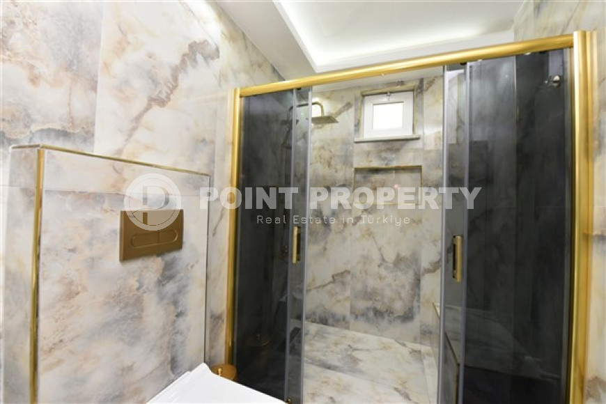 Элегантный дуплекс с тремя спальнями, 170м², с потрясающими видами в районе Алании - Бекташ-id-2656-фото-20