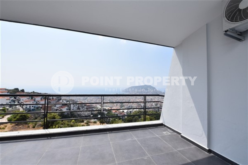 Элегантный дуплекс с тремя спальнями, 170м², с потрясающими видами в районе Алании - Бекташ-id-2656-фото-28