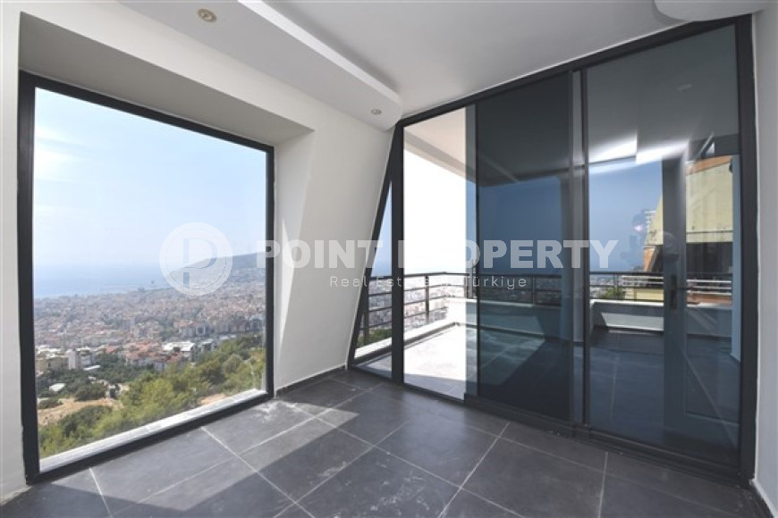 Элегантный дуплекс с тремя спальнями, 170м², с потрясающими видами в районе Алании - Бекташ-id-2656-фото-37