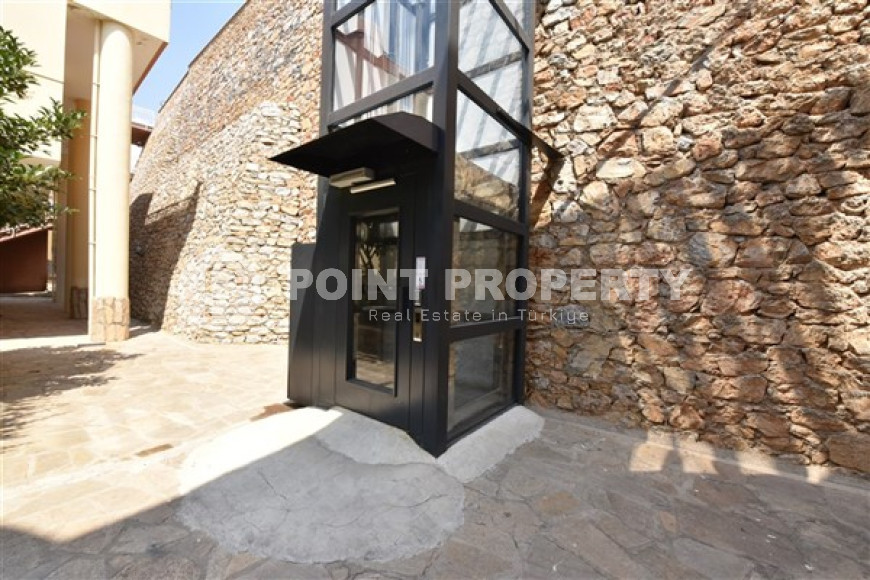 Элегантный дуплекс с тремя спальнями, 170м², с потрясающими видами в районе Алании - Бекташ-id-2656-фото-42