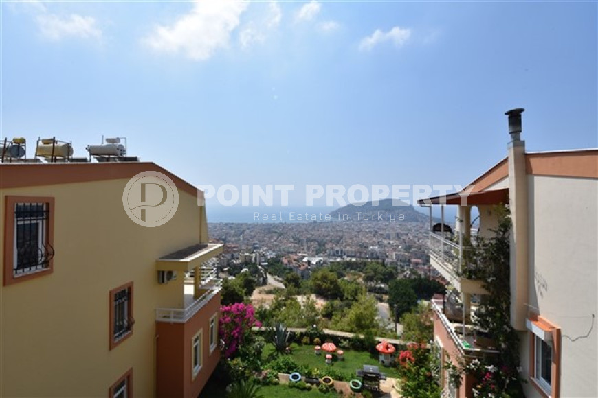 Элегантный дуплекс с тремя спальнями, 170м², с потрясающими видами в районе Алании - Бекташ-id-2656-фото-43