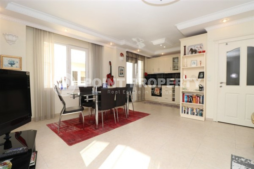 Cozy three-room apartment, 90m², 150m from the center of Alanya, in a complex with inexpensive infrastructure-id-2657-photo-10