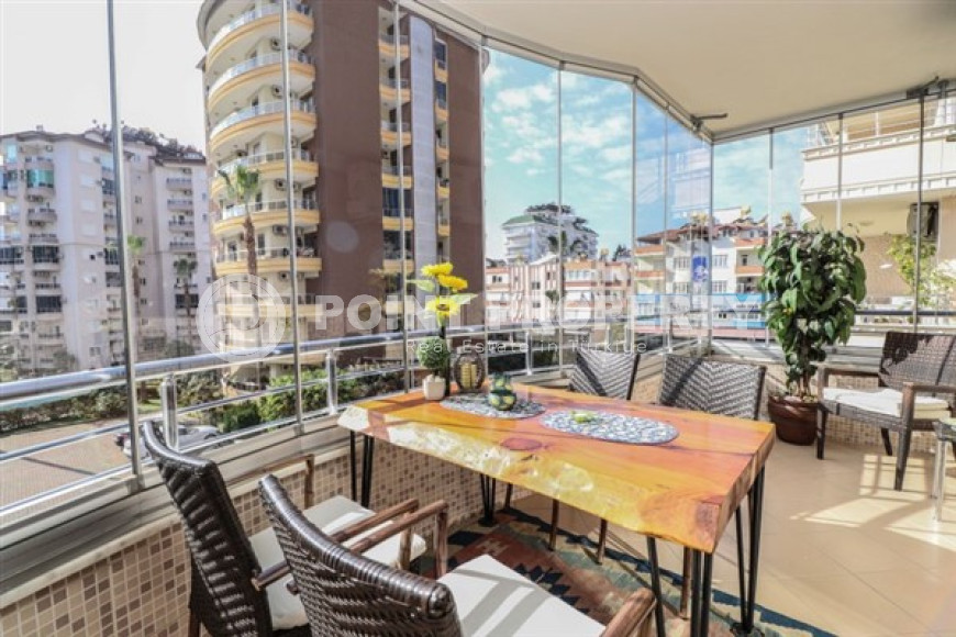 Cozy three-room apartment, 90m², 150m from the center of Alanya, in a complex with inexpensive infrastructure-id-2657-photo-11