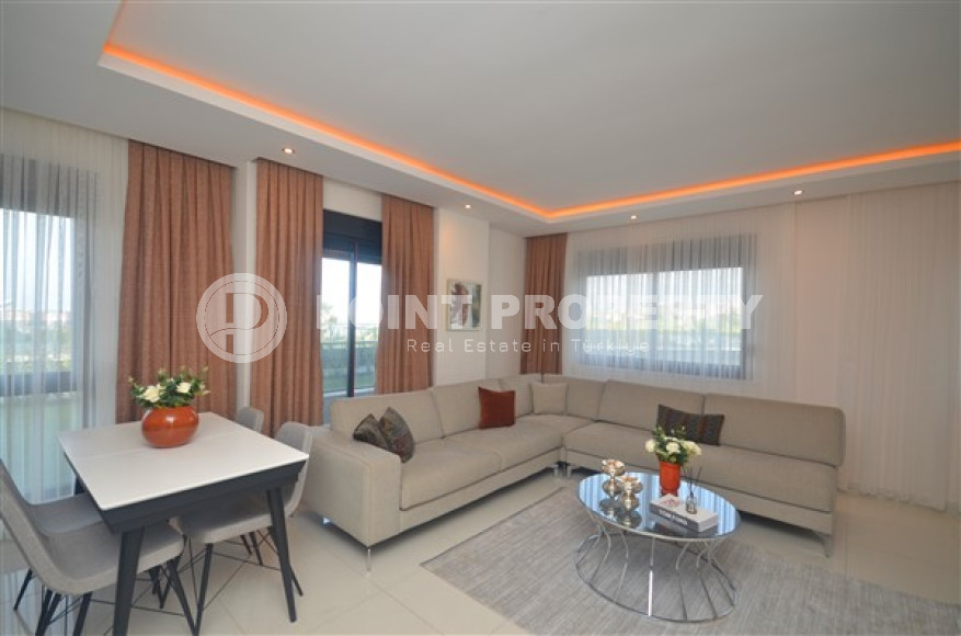 Элегантный садовый дуплекс 4+1, 150м², в комплексе премиум класса в Каргыджаке, Алания-id-2658-фото-3