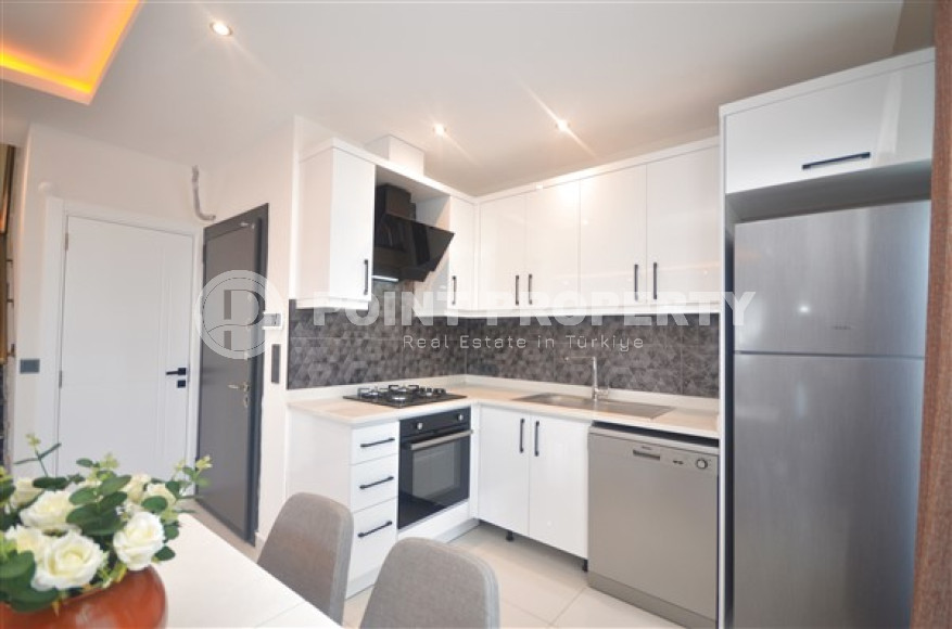 Элегантный садовый дуплекс 4+1, 150м², в комплексе премиум класса в Каргыджаке, Алания-id-2658-фото-9