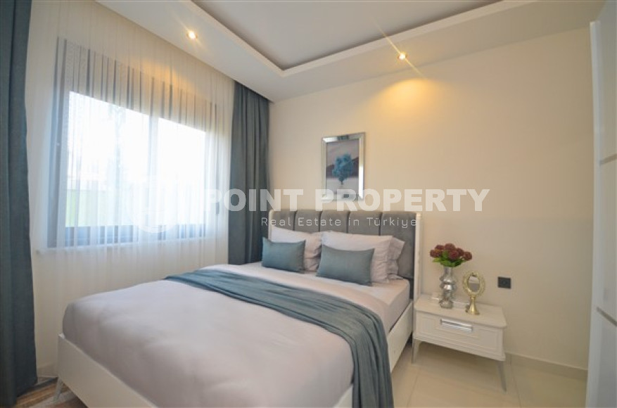 Элегантный садовый дуплекс 4+1, 150м², в комплексе премиум класса в Каргыджаке, Алания-id-2658-фото-11