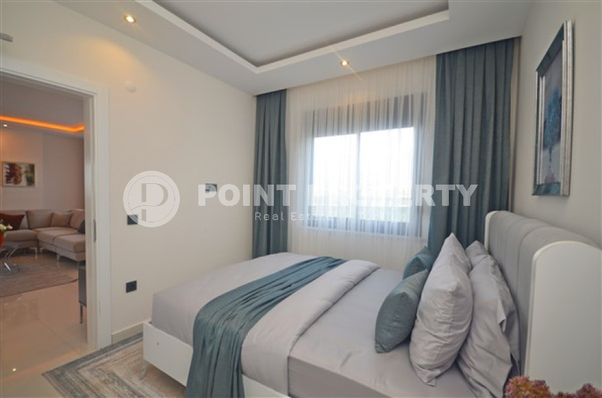 Элегантный садовый дуплекс 4+1, 150м², в комплексе премиум класса в Каргыджаке, Алания-id-2658-фото-12