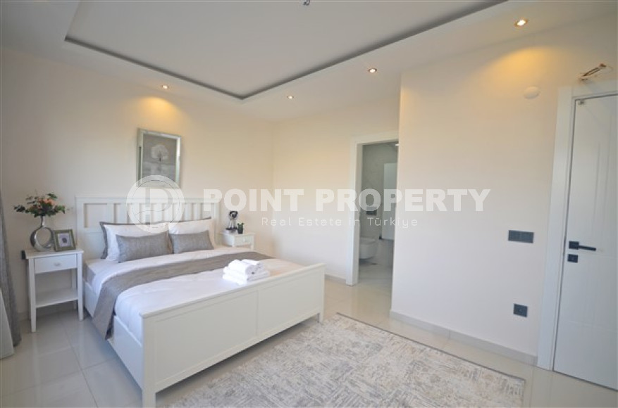 Элегантный садовый дуплекс 4+1, 150м², в комплексе премиум класса в Каргыджаке, Алания-id-2658-фото-21