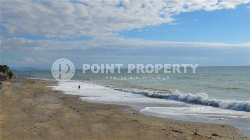 Меблированная вилла с тремя спальнями, 180м², в 50м от частного пляжа, в районе Алании Паяллар.-id-2659-фото-4