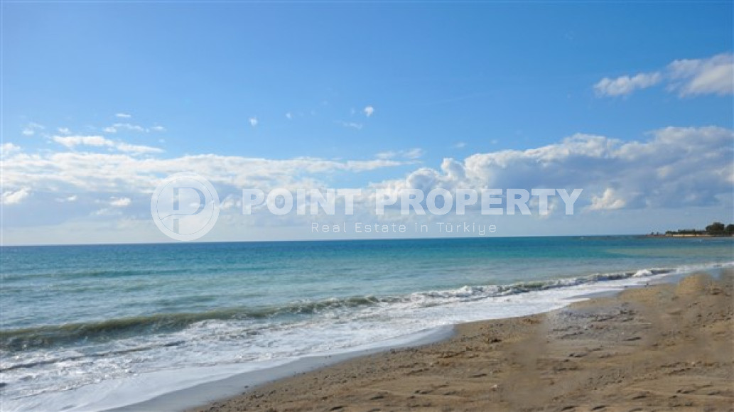 Меблированная вилла с тремя спальнями, 180м², в 50м от частного пляжа, в районе Алании Паяллар.-id-2659-фото-6