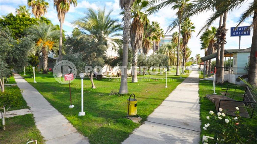 Меблированная вилла с тремя спальнями, 180м², в 50м от частного пляжа, в районе Алании Паяллар.-id-2659-фото-7