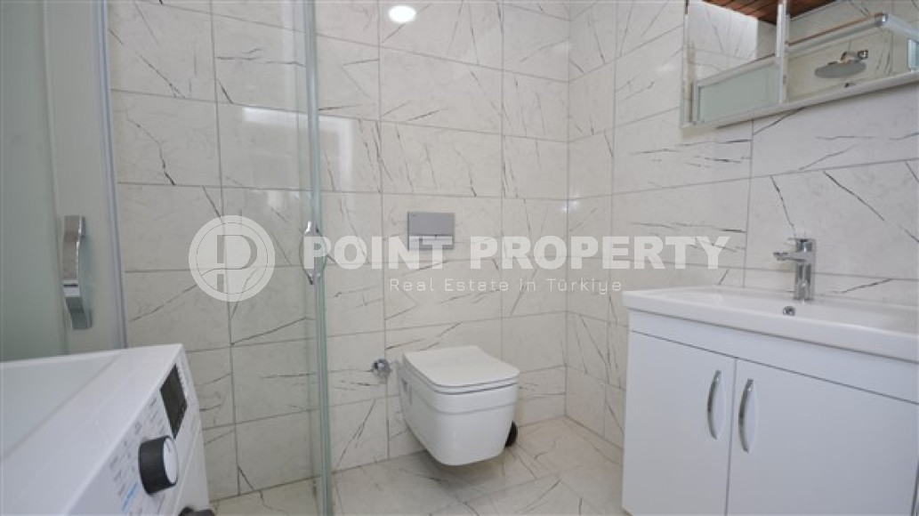 Меблированная вилла с тремя спальнями, 180м², в 50м от частного пляжа, в районе Алании Паяллар.-id-2659-фото-45