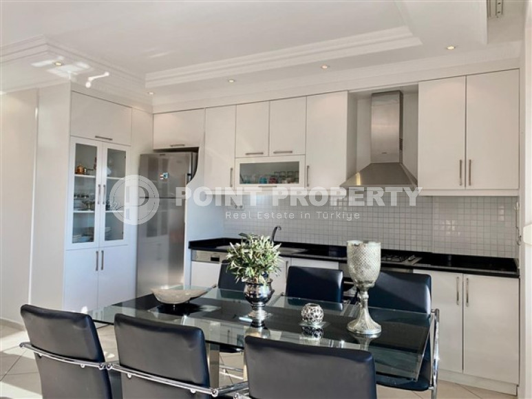 Cozy three-room apartment, 125m², in a complex with a swimming pool in a mountainous area of Alanya-id-2661-photo-12