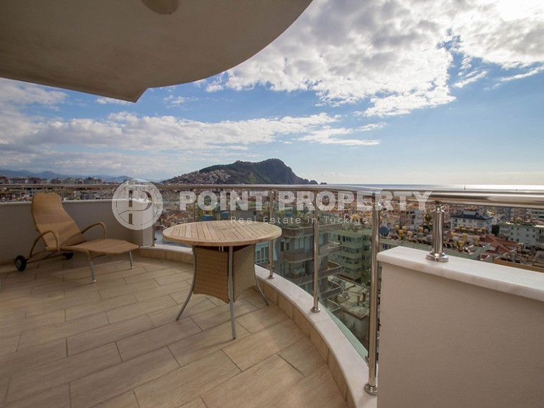 Spacious furnished 2+1 apartment with an area of 95 m2 in a residential complex in the very center of Alanya just 200 meters from the sea-id-1233-photo-8