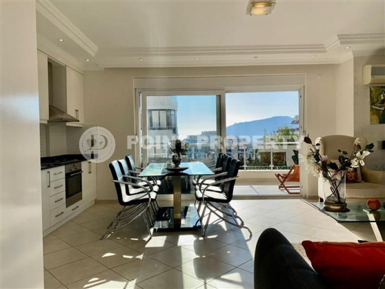 Cozy three-room apartment, 125m², in a complex with a swimming pool in a mountainous area of Alanya-id-2661-photo-13