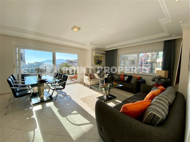 Cozy three-room apartment, 125m², in a complex with a swimming pool in a mountainous area of Alanya-id-2661-photo-14