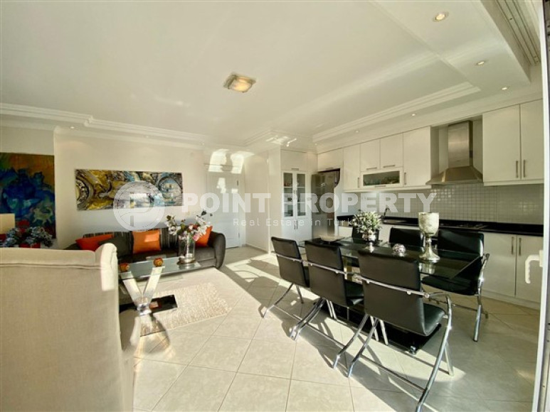 Cozy three-room apartment, 125m², in a complex with a swimming pool in a mountainous area of Alanya-id-2661-photo-19