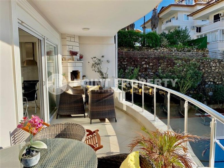 Cozy three-room apartment, 125m², in a complex with a swimming pool in a mountainous area of Alanya-id-2661-photo-21