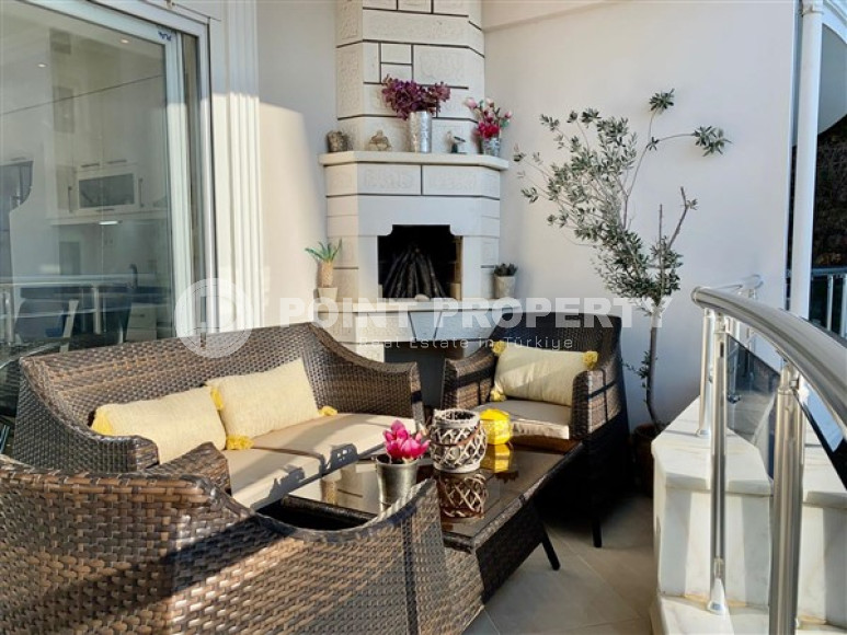 Cozy three-room apartment, 125m², in a complex with a swimming pool in a mountainous area of Alanya-id-2661-photo-22