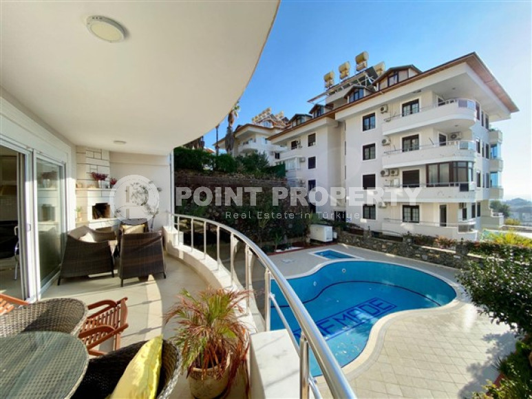 Cozy three-room apartment, 125m², in a complex with a swimming pool in a mountainous area of Alanya-id-2661-photo-23