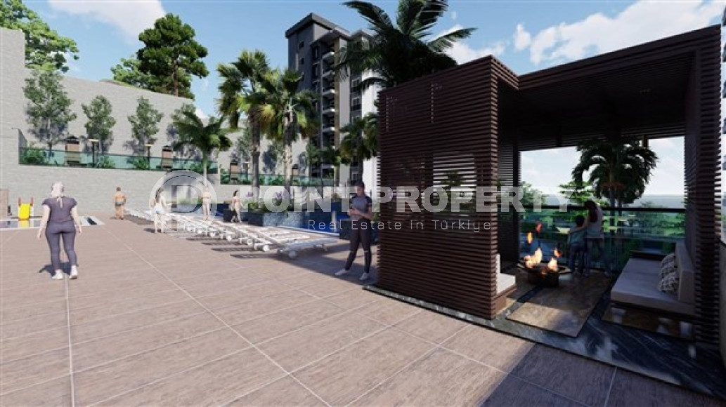 Новый инвестиционный проект резиденции премиум класса в районе Окурджаллар, 400м от моря-id-2662-фото-13