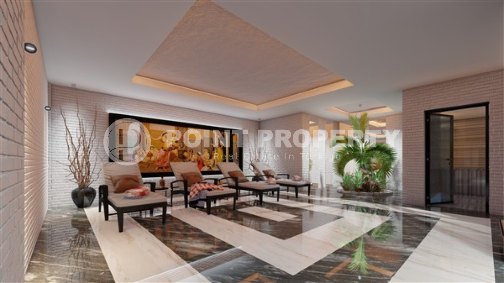 Новый инвестиционный проект резиденции премиум класса в районе Окурджаллар, 400м от моря-id-2662-фото-25