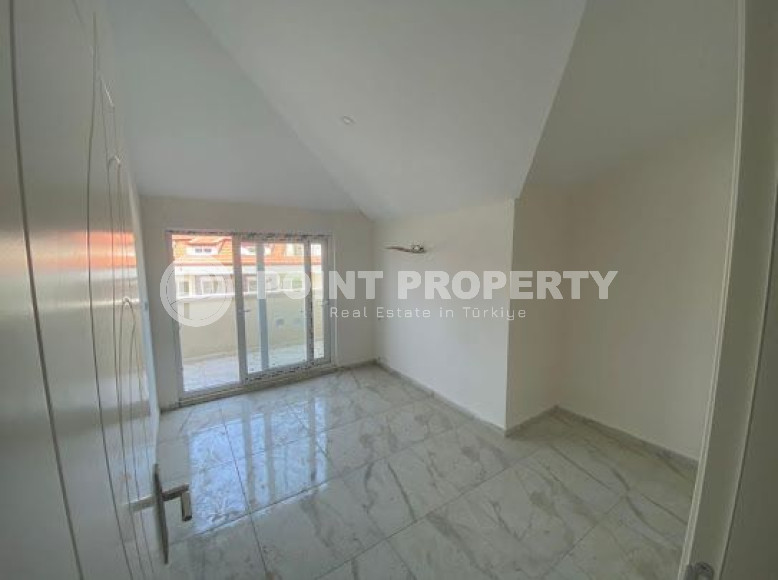 Spacious three-room penthouse on the 6th floor, unfurnished in the Alanya area, Avsallar, with an area of 120 m2-id-2666-photo-8