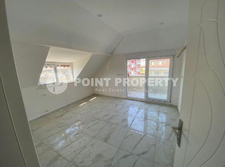 Spacious three-room penthouse on the 6th floor, unfurnished in the Alanya area, Avsallar, with an area of 120 m2-id-2666-photo-10
