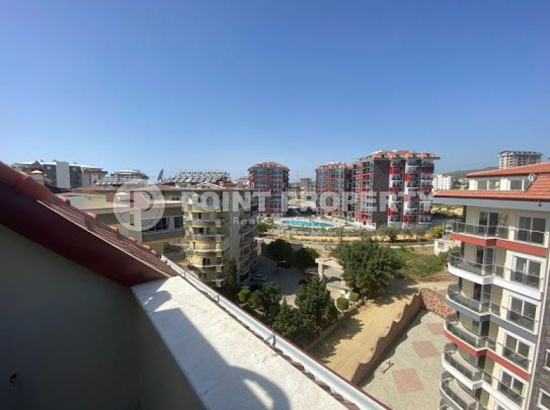 Spacious three-room penthouse on the 6th floor, unfurnished in the Alanya area, Avsallar, with an area of 120 m2-id-2666-photo-14