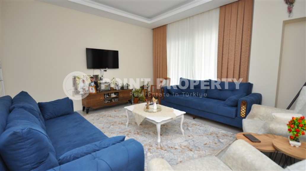 Недорогой четырёхкомнатный дуплекс, площадью 120 м2 расположенный в районе Демирташ, без мебели, в здании 2017 года постройки-id-2669-фото-4