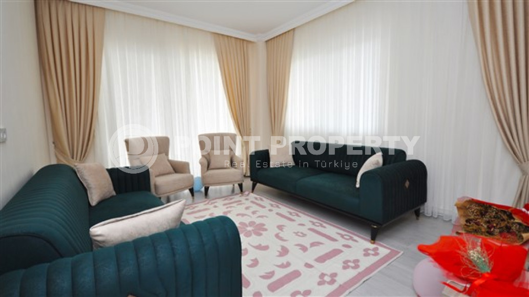 Недорогой четырёхкомнатный дуплекс, площадью 120 м2 расположенный в районе Демирташ, без мебели, в здании 2017 года постройки-id-2669-фото-6