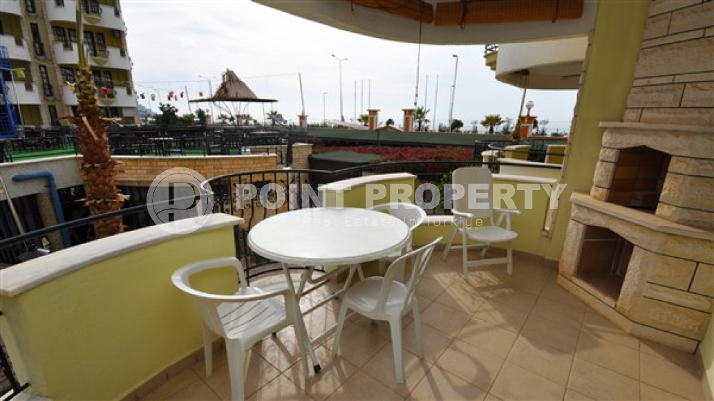 Comfortable apartment, in a low-rise complex with a private beach, 50 meters from the sea, with an area of 110 m2, in the Mahmutlar area, Alanya-id-2671-photo-11