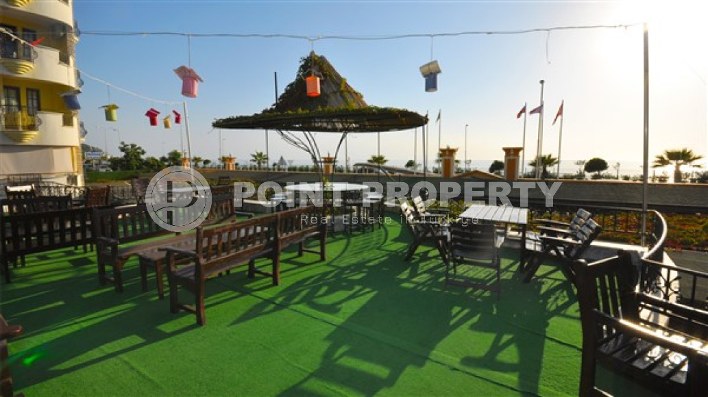 Comfortable apartment, in a low-rise complex with a private beach, 50 meters from the sea, with an area of 110 m2, in the Mahmutlar area, Alanya-id-2671-photo-15