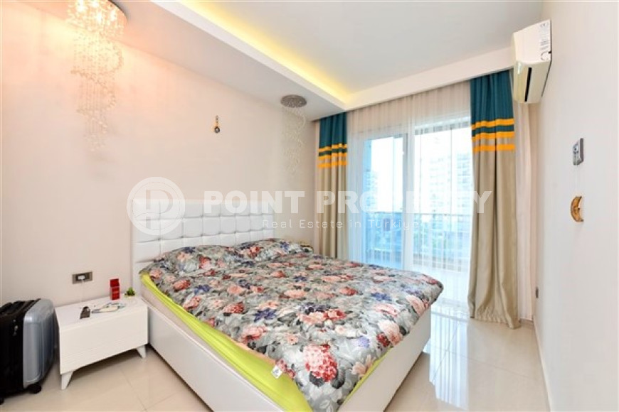 Stylish and compact 1+1 apartment with glazed balcony, 70 m2 in Mahmutlar, Alanya-id-2673-photo-6