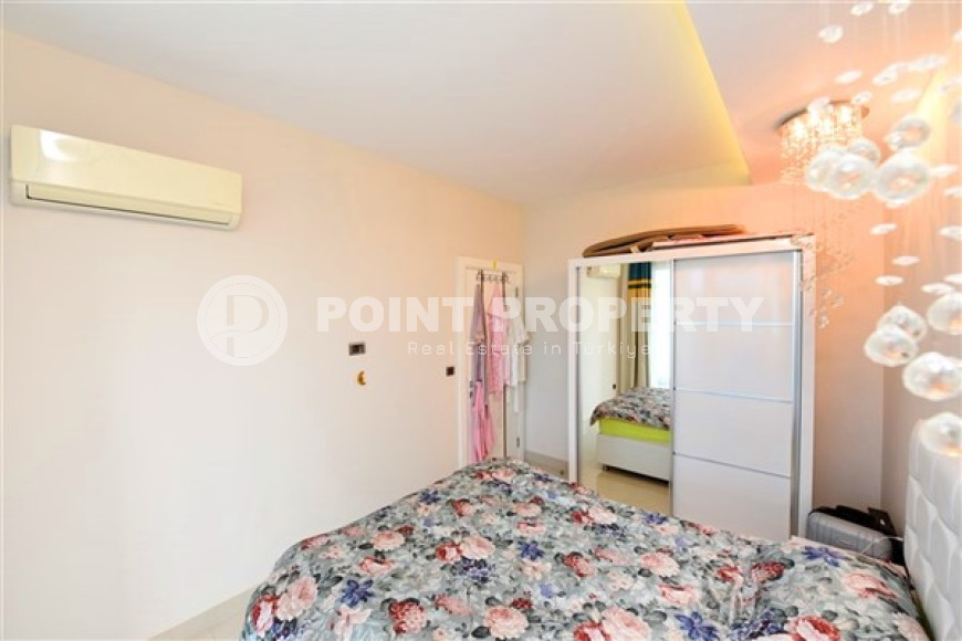 Stylish and compact 1+1 apartment with glazed balcony, 70 m2 in Mahmutlar, Alanya-id-2673-photo-8