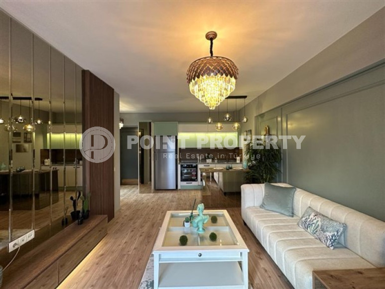 Недорогая квартира 1+1, с дизайнерским интерьером в 200 метрах от моря в районе Чешмели, Мерсин-id-2674-фото-3