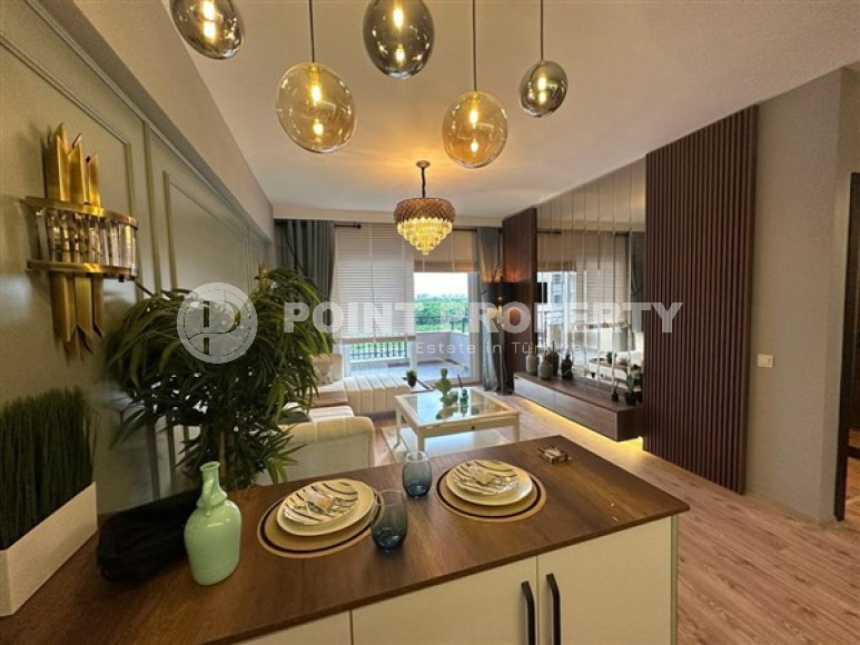 Недорогая квартира 1+1, с дизайнерским интерьером в 200 метрах от моря в районе Чешмели, Мерсин-id-2674-фото-6