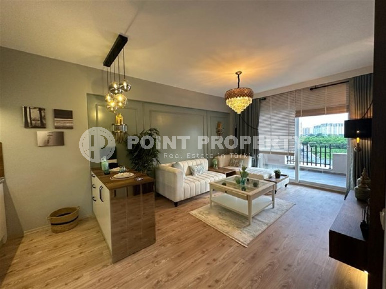 Недорогая квартира 1+1, с дизайнерским интерьером в 200 метрах от моря в районе Чешмели, Мерсин-id-2674-фото-7