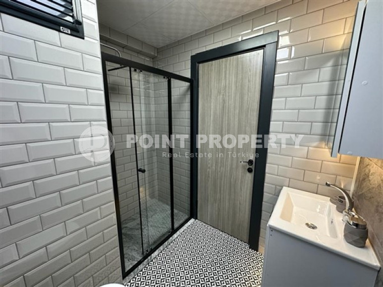 Недорогая квартира 1+1, с дизайнерским интерьером в 200 метрах от моря в районе Чешмели, Мерсин-id-2674-фото-14