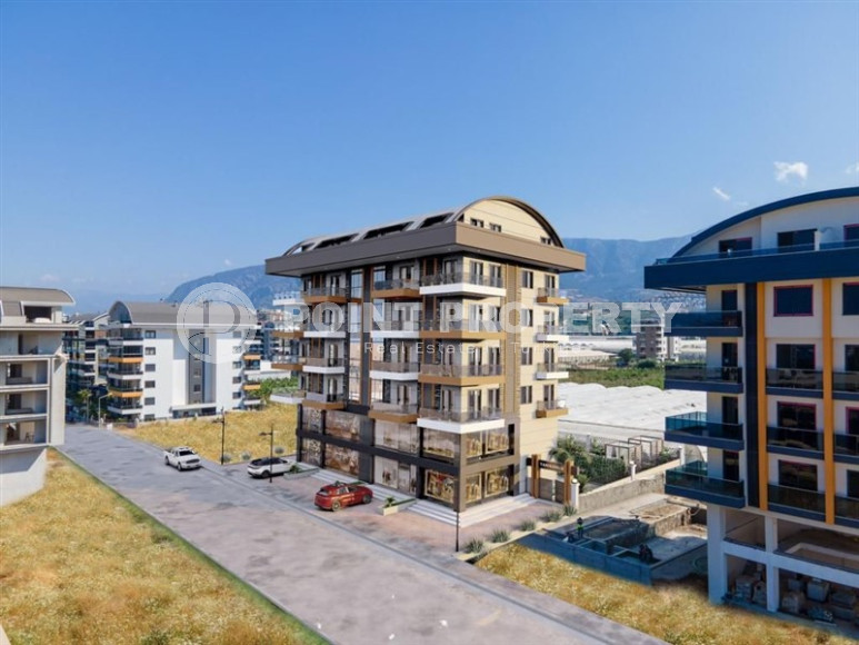 Апартаменты, 46-180м², в малоквартирном комплексе на этапе строительства в 250м от моря в районе Каргыджак-id-1235-фото-2