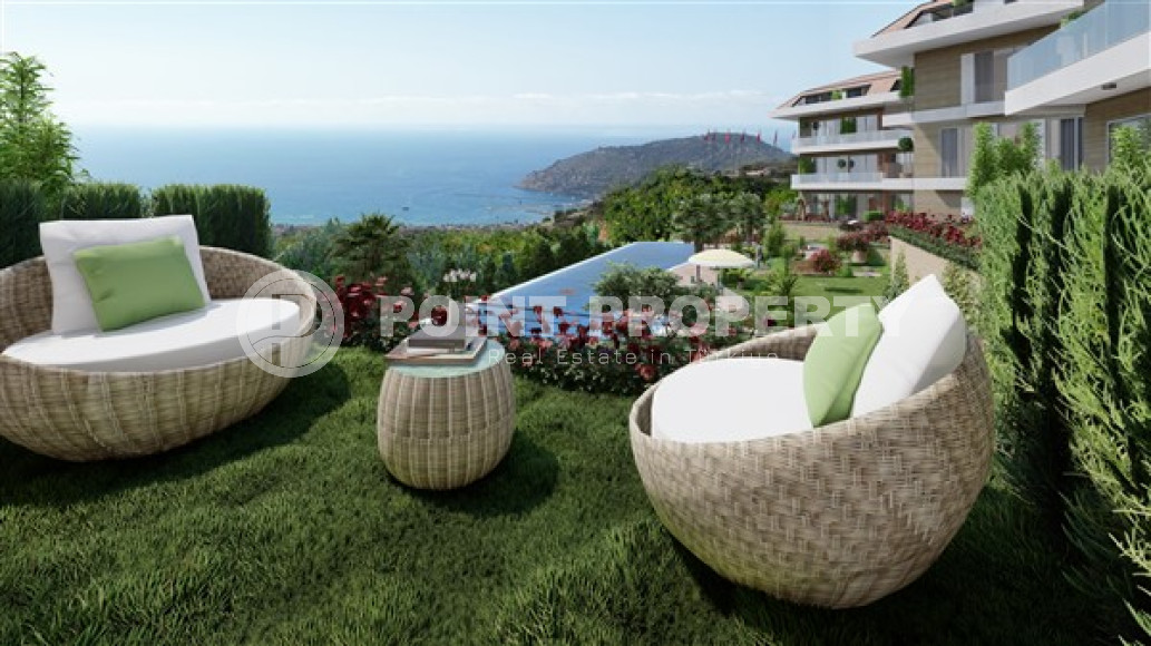 Квартиры, в элитном комплексе, 45-210м², на начальном этапе строительства в центре Алании с рассрочкой-id-2676-фото-8