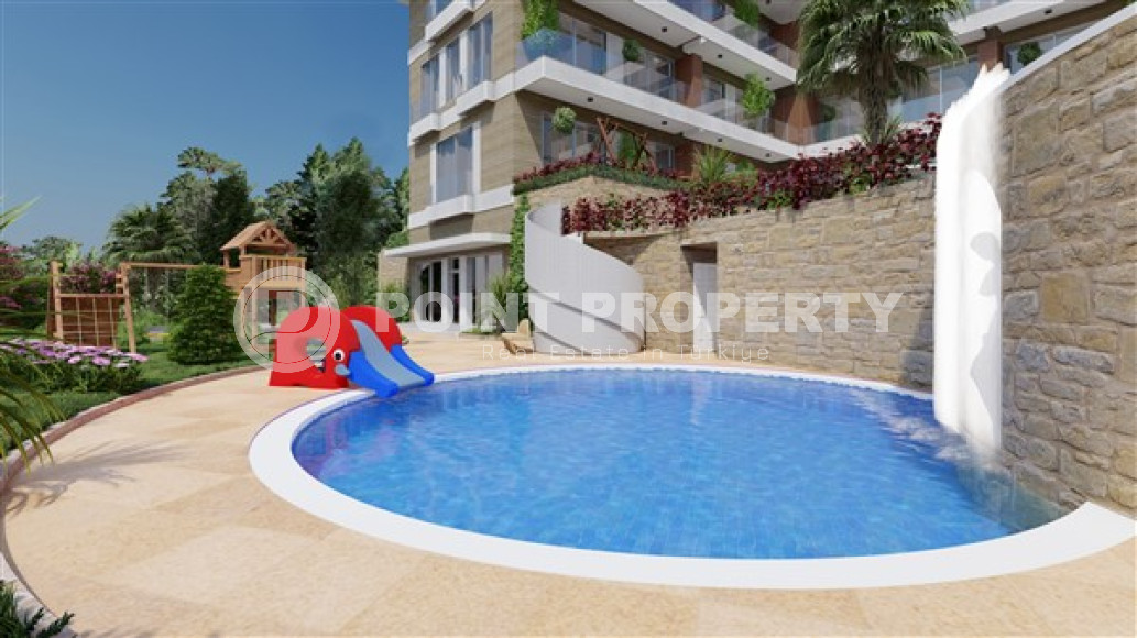 Квартиры, в элитном комплексе, 45-210м², на начальном этапе строительства в центре Алании с рассрочкой-id-2676-фото-11