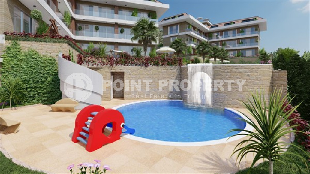 Квартиры, в элитном комплексе, 45-210м², на начальном этапе строительства в центре Алании с рассрочкой-id-2676-фото-12