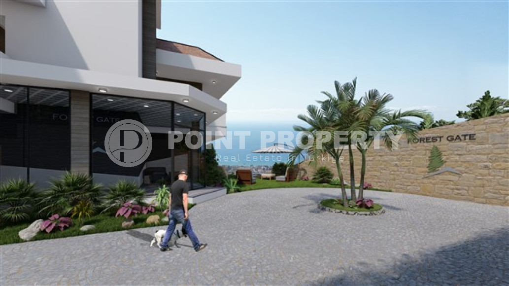 Квартиры, в элитном комплексе, 45-210м², на начальном этапе строительства в центре Алании с рассрочкой-id-2676-фото-14